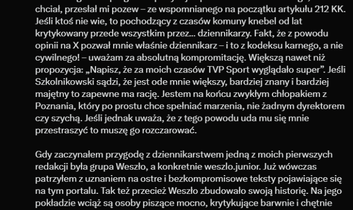 HIT! Dawid Dobrasz dostał POZEW od Marka Szkolnikowskiego za... xD